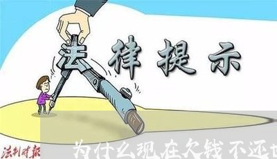 为什么现在欠钱不还也没事/2023112529371