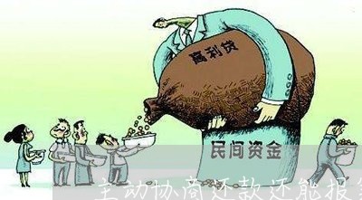 主动协商还款还能报案说诈骗吗/2023100654935