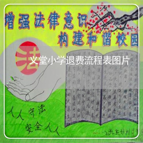 义堂小学退费流程表图片/2023052148403