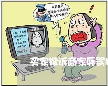 买家投诉商家辱骂标准/2023032962016