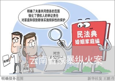 云南省家暴纵火案/2023101469493