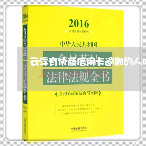 云浮有协商信用卡逾期的人吗/2023070815816