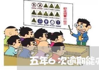 五年6次逾期能办信用卡吗/2023052842920