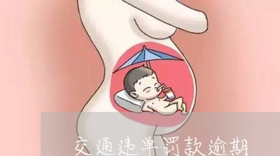 交通违单罚款逾期/2023081326149