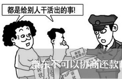 京东不可以协商还款吗/2023092338260