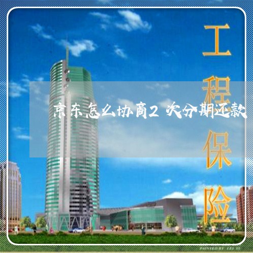 京东怎么协商2次分期还款/2023100662715