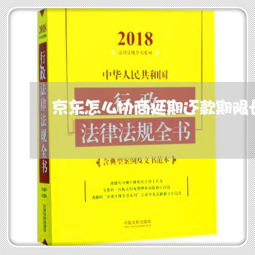 京东怎么协商延期还款期限长/2023100524827