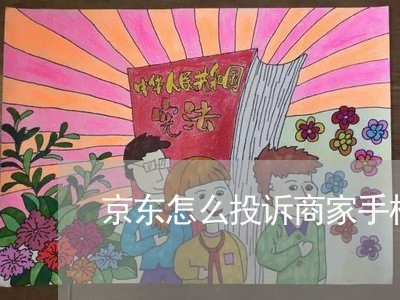 京东怎么投诉商家手机/2023022663728