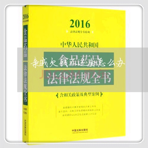 亲戚欠钱不还会怎么办/2023112768358