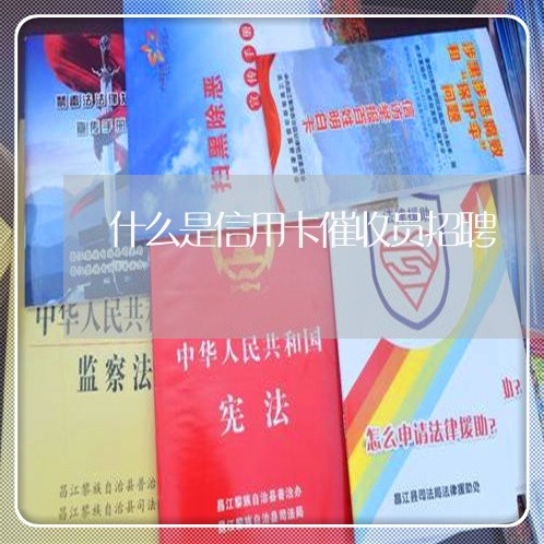 什么是信用卡催收员招聘/2023093018461