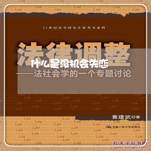 什么是没机会失恋/2023102515937