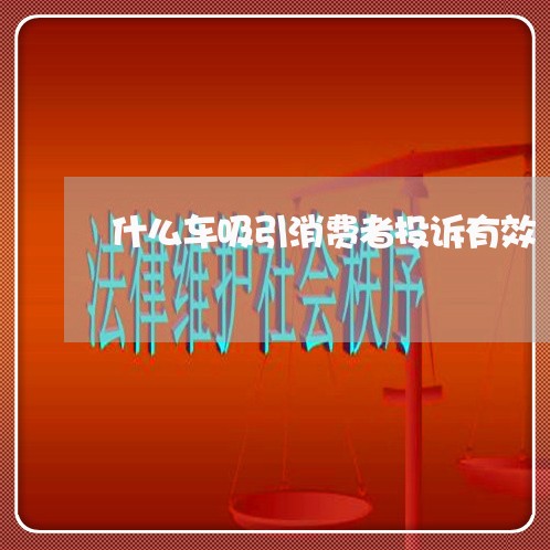 什么车吸引消费者投诉有效/2023022113047