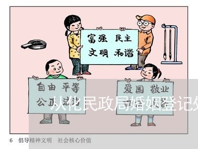 从化民政局婚姻登记处时间/2023112895958