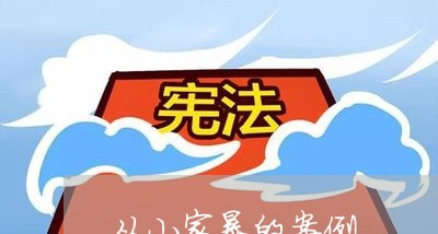 从小家暴的案例/2023090603826