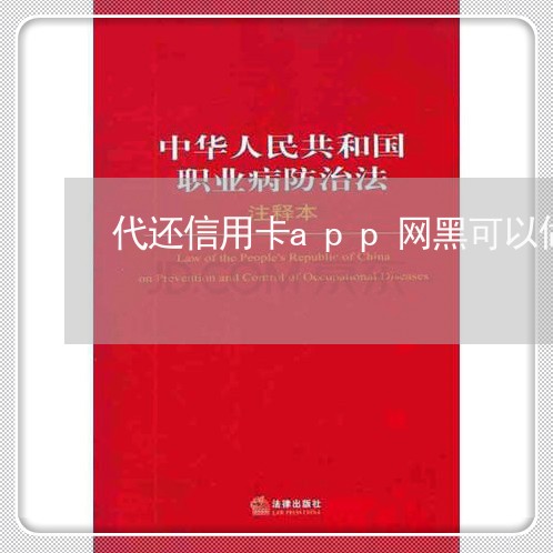 代还信用卡app网黑可以做的/2023081326141