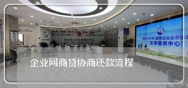 企业网商贷协商还款流程/2023073103936