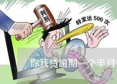 你我贷逾期一个半月会怎样/2023052694035