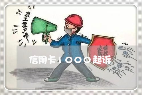 信用卡1000起诉/2023100123948