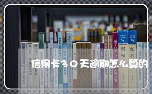 信用卡30天逾期怎么算的/2023121846969