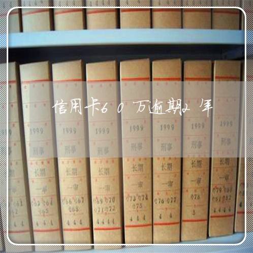 信用卡60万逾期2年/2023100623947