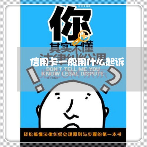 信用卡一般用什么起诉/2023112504847