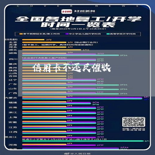 信用卡不还反催收/2023071028380