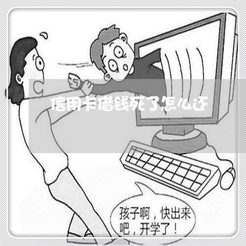 信用卡借钱死了怎么还/2023082563139