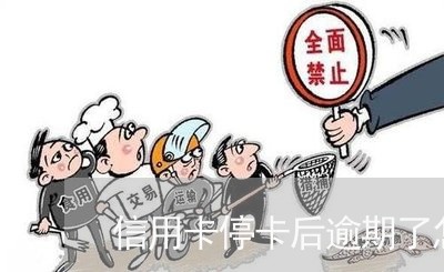 信用卡停卡后逾期了怎么还/2023111788039