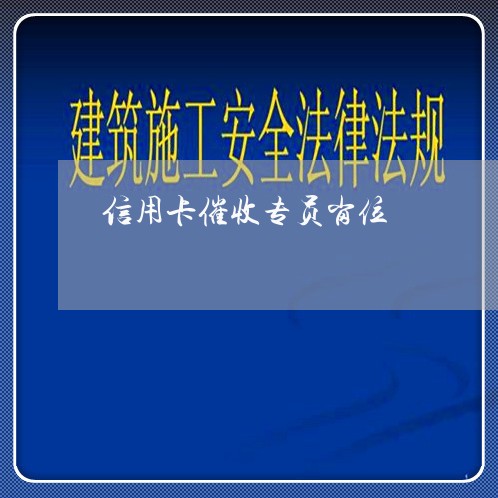 信用卡催收专员岗位/2023111751391