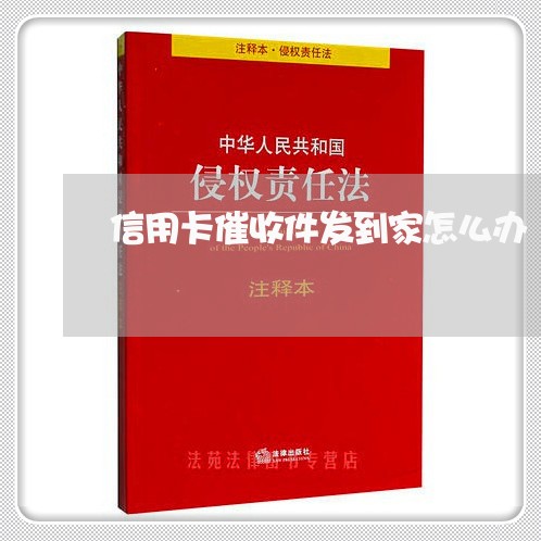 信用卡催收件发到家怎么办/2023121817058