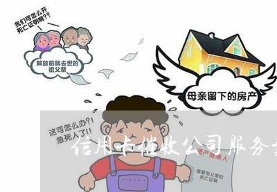 信用卡催收公司服务费/2023120346240