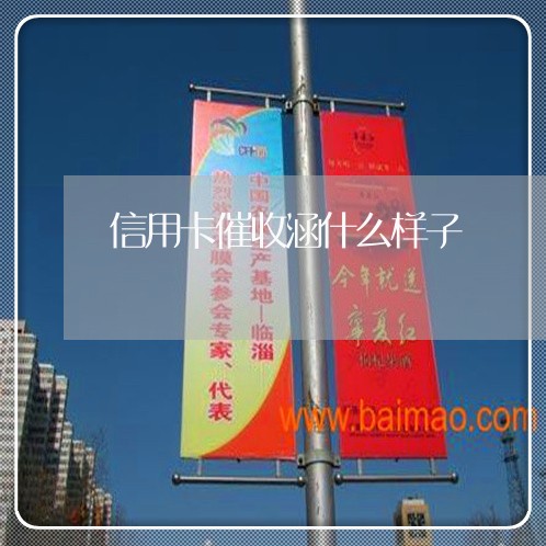 信用卡催收涵什么样子/2023092999380