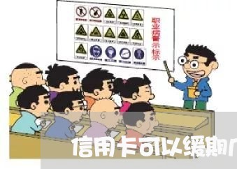 信用卡可以缓期几个月再还吗/2023081371506