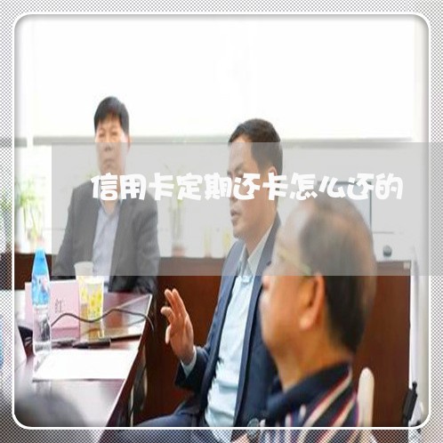 信用卡定期还卡怎么还的/2023092713837