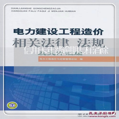 信用卡年费逾期怎样消除/2023052680694