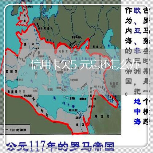 信用卡欠5元忘还怎么办/2023072307372