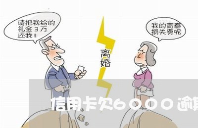 信用卡欠6000逾期利息/2023112719069