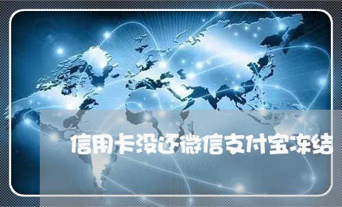 信用卡没还微信支付宝冻结/2023081438371