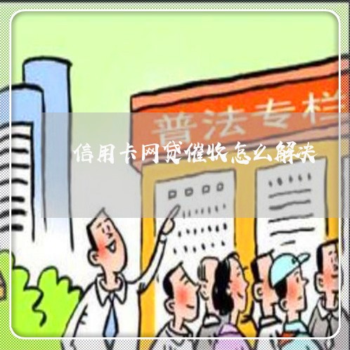 信用卡网贷催收怎么解决/2023072485746