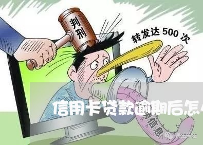 信用卡贷款逾期后怎么办/2023052609360