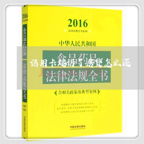 信用卡起诉了房贷怎么还/2023111785927