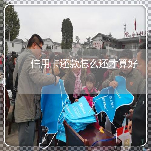 信用卡还款怎么还才算好/2023112524138