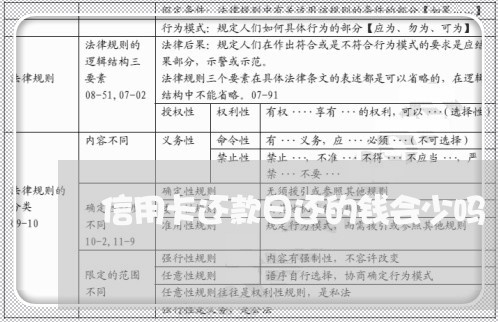 信用卡还款日还的钱会少吗/2023081459380