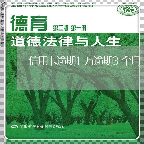 信用卡逾期1万逾期3个月/2023082981683