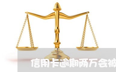 信用卡逾期两万会被立案吗/2023051217250