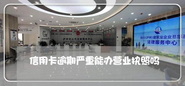 信用卡逾期严重能办营业执照吗/2023050651482