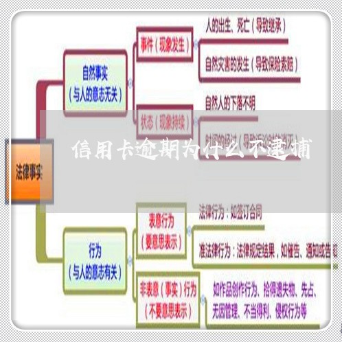 信用卡逾期为什么不逮捕/2023062784837