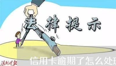 信用卡逾期了怎么处理方法最快/2023091417373