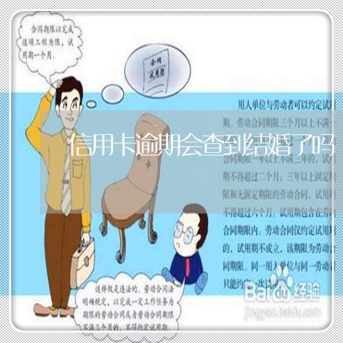 信用卡逾期会查到结婚了吗/2023050297158