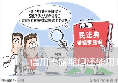 信用卡逾期但还能用吗怎么办/2023091389150